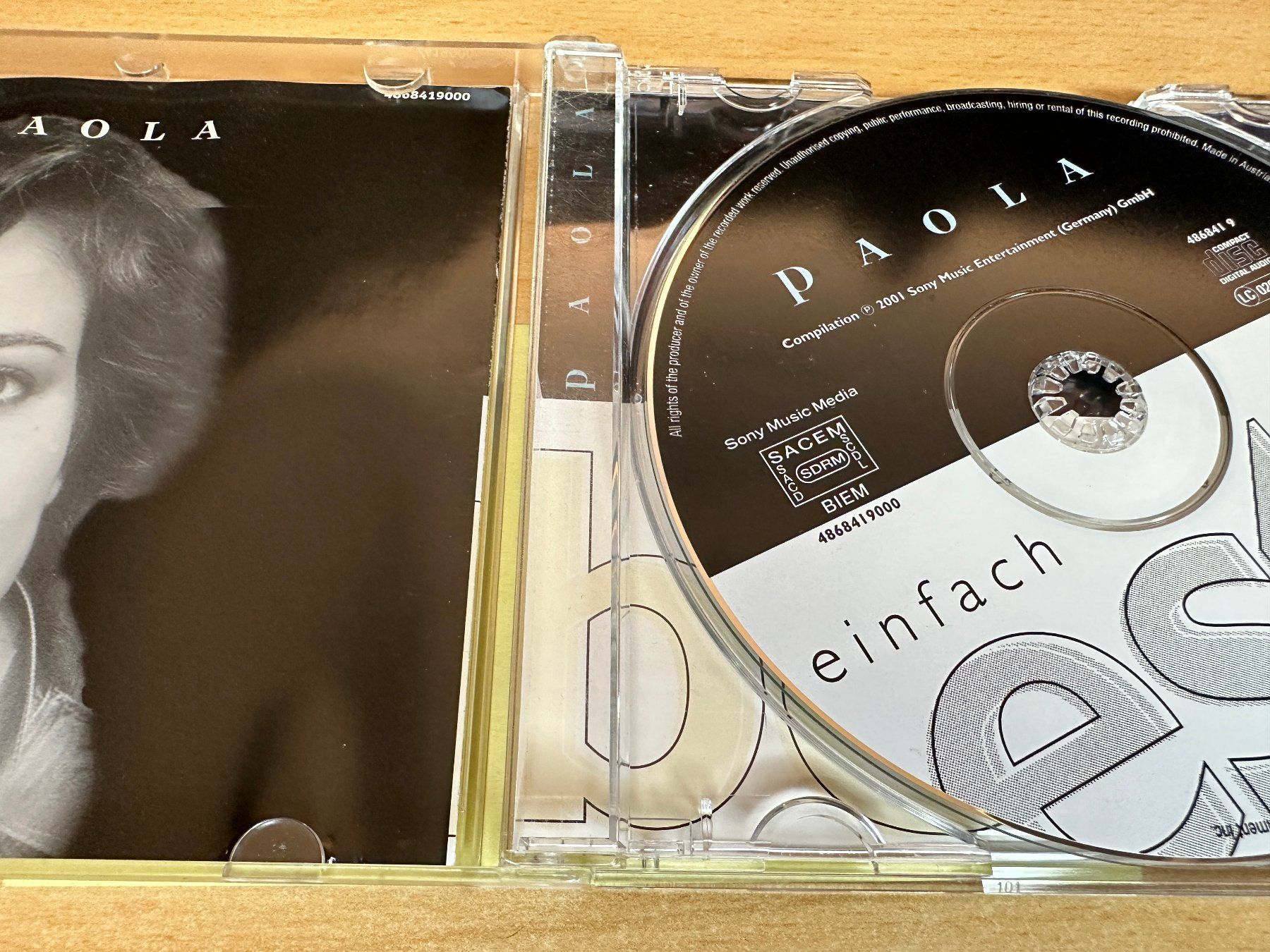 CD: Paola – Einfach Das Beste – Usato da Rikon im Tösstal venduto da Alpenmutz 2