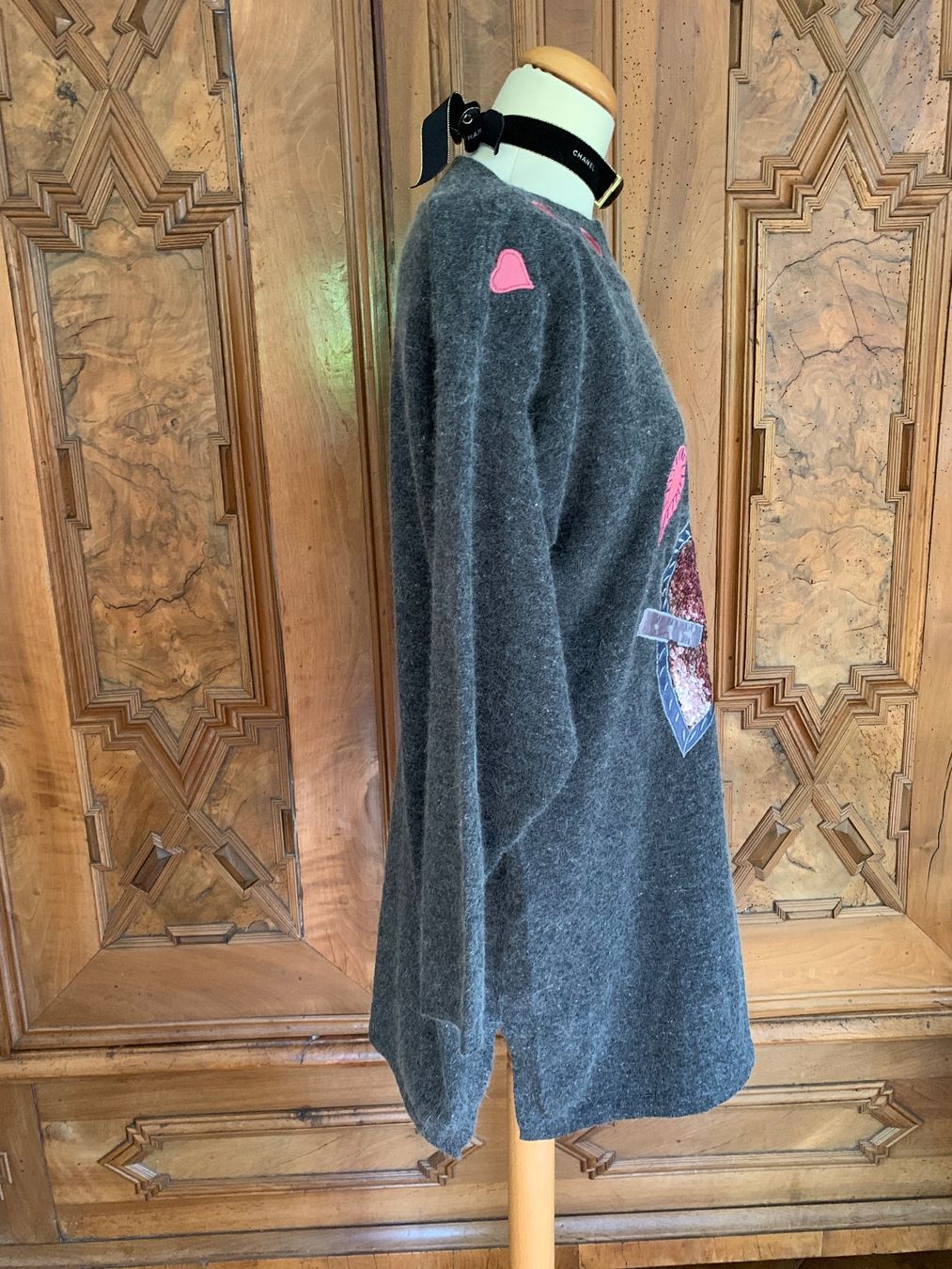 Vestiti: VINTAGE  Mini Strickleid  / Lambswool Angora/ – Usato da Interlaken venduto da Bona55 1