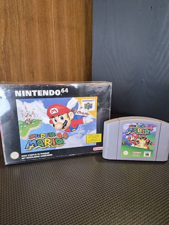Super Mario 64 (Nintendo 64) N64 Spiel in OVP (Gebraucht) in Berg TG ...