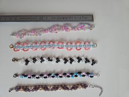 Armbänderset Unikate
