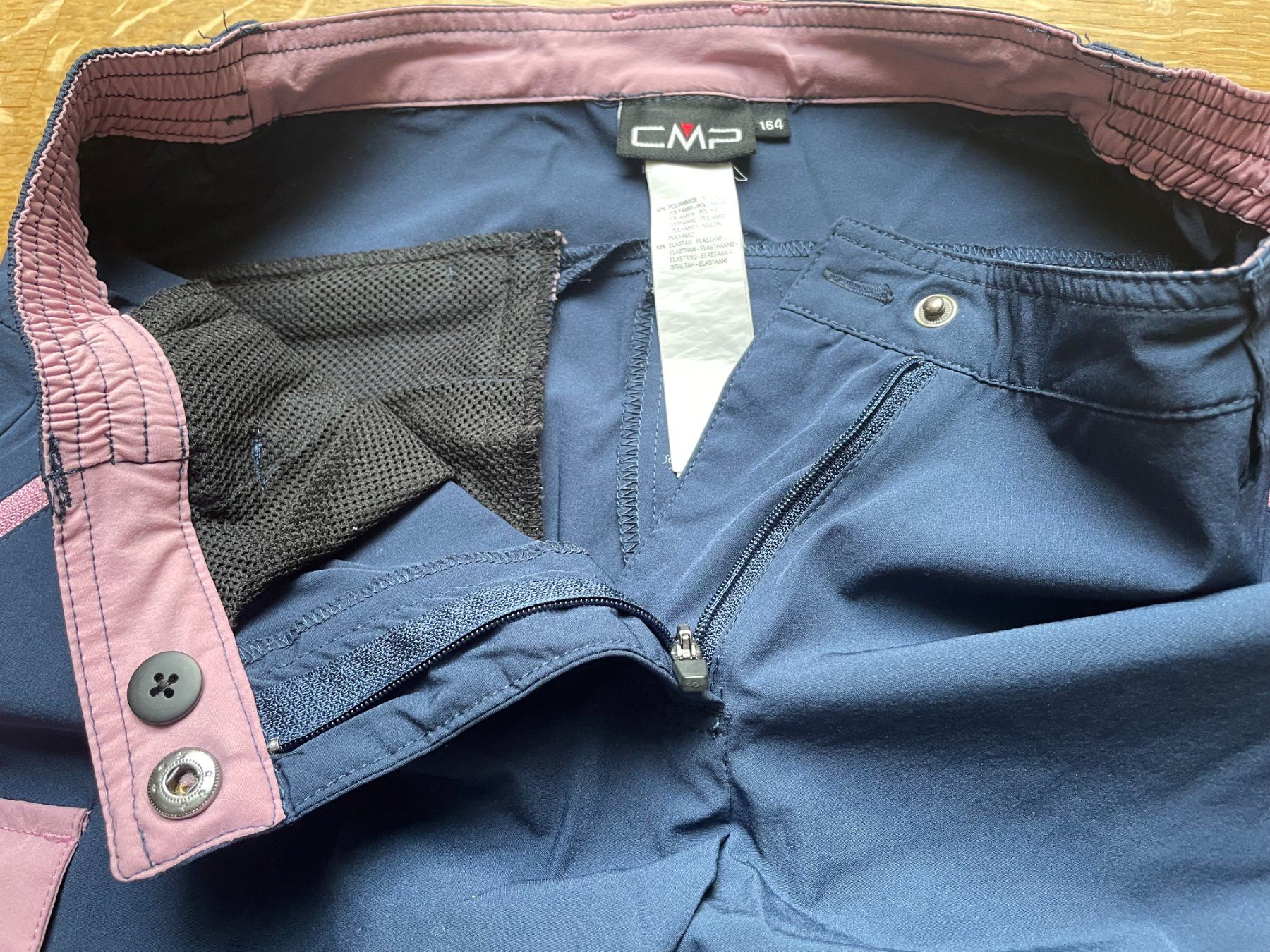 CMP Pantaloni: Wanderhose CMP Grösse 164, dunkelblau – Usato da Aarau venduto da Chicca2006 5