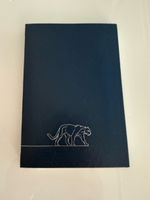 Cartier: Dunkelblaues Notizbuch mit Box, neu