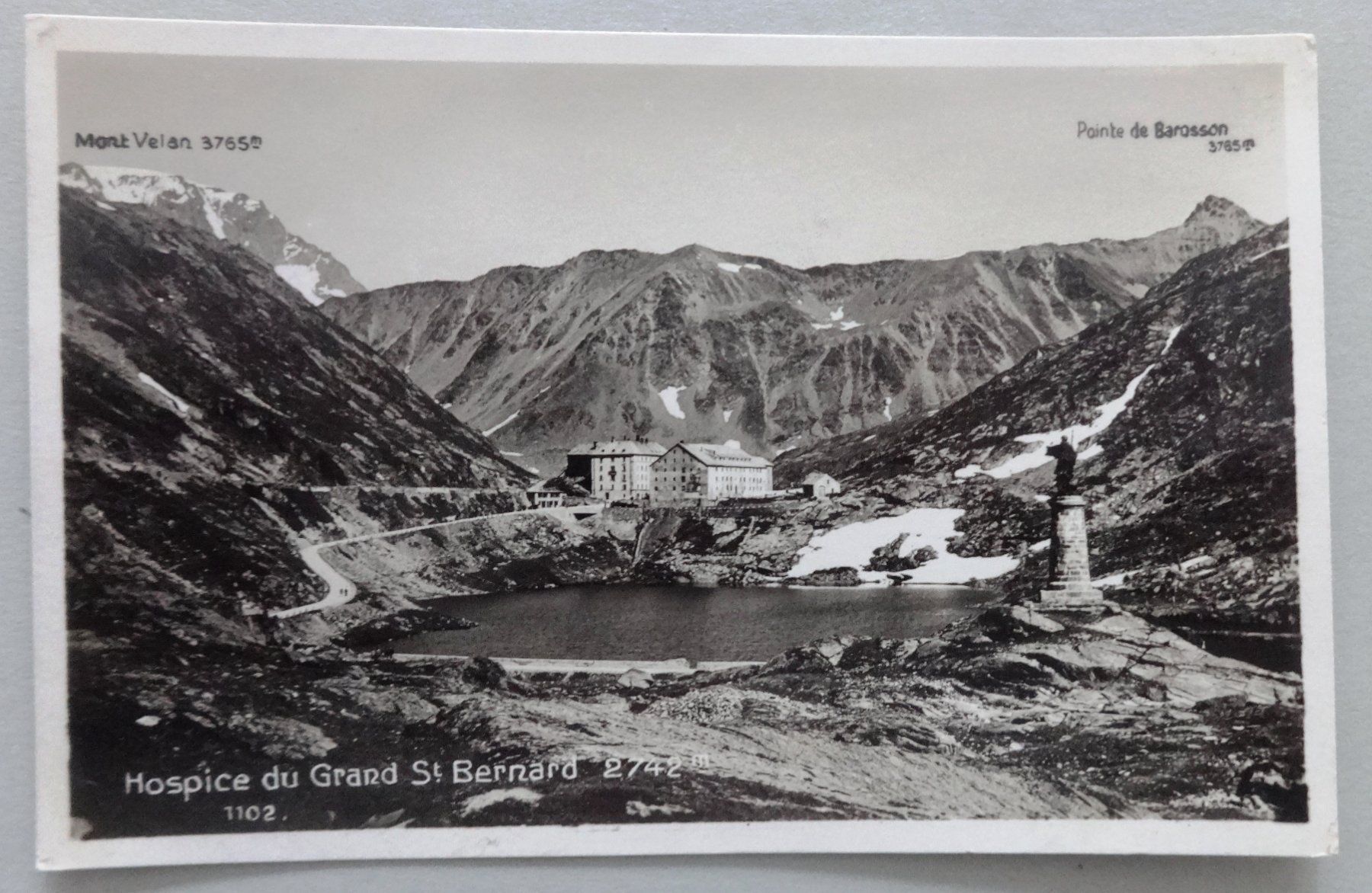 Cartoline postali: Hospice du Grand St. Bernard 2742 m – Difettoso da Fétigny venduto da Billy2miny