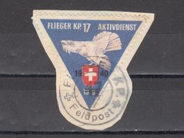 Flieger Wi 96 gestempelt