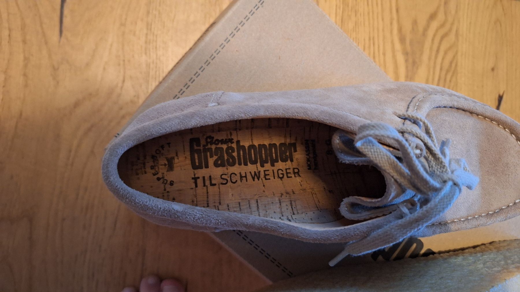 Scarpe da uomo: Sioux Grasshopper Til Schweiger Halbschuhe Grösse 8, Leder – Nuovo e nell'imballaggio originale da Neftenbach venduto da Anor83 4