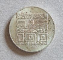 100 Schilling 1975, 50 Jahre Schilling, Silber
