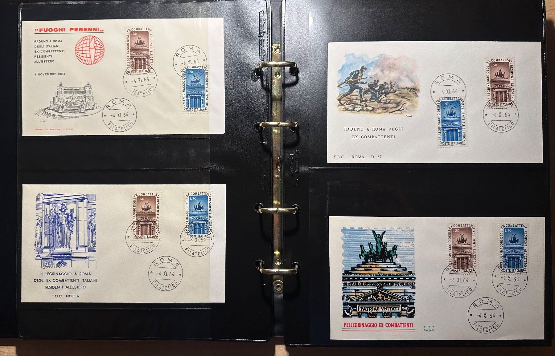 Tutti i francobolli: FDC Italien Sammlung 1963-2007 – Usato da Watt venduto da maxdiroma 1
