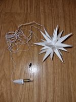 Herrnhuter Stern A1e weiss Kunststoff