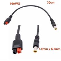 Amateurfunk Powerpole zu Hohlraumstecker 7,9 x 5,5 mm