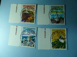 1987 SonderBlock Tourismus 753x-756x ET Vollstempel BASEL