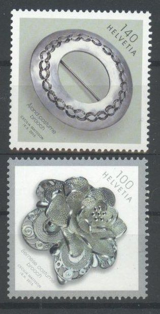 Tutti i francobolli: 2015, Sondermarken Schweiz/Aland ** – Nuovo (secondo la descrizione) da Willisau venduto da Vollstempel