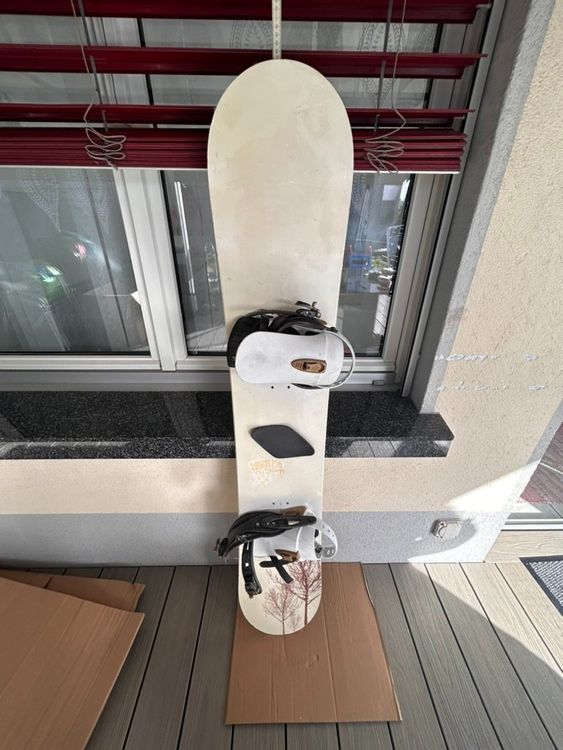 Snowboard für PulverschneeAbenteuer mit Bindungen Kaufen auf Ricardo