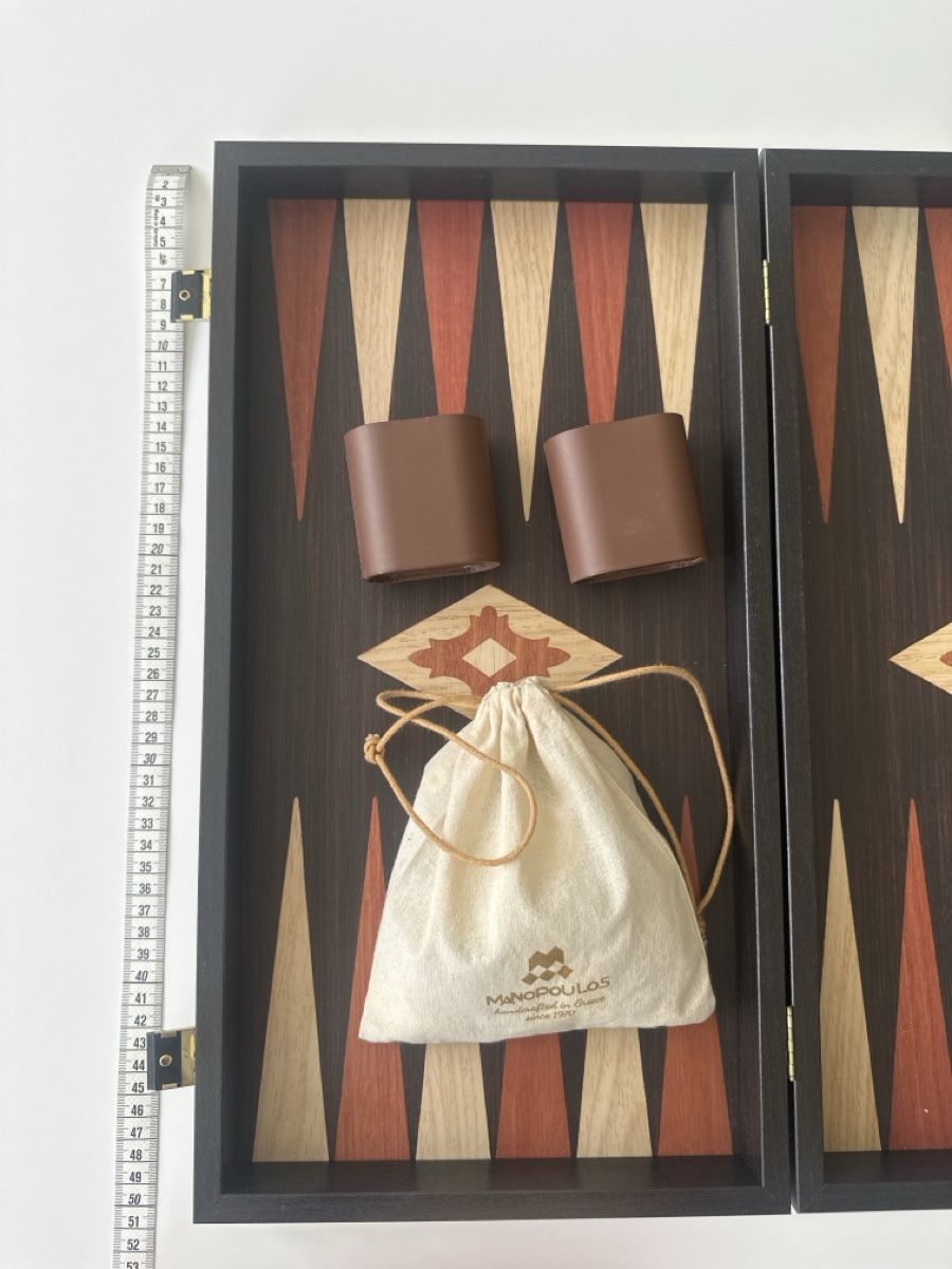 Giochi: Edles Backgammon Spiel von Manopoulos, neuwertig! – Usato da Kilchberg ZH venduto da Seb92 2