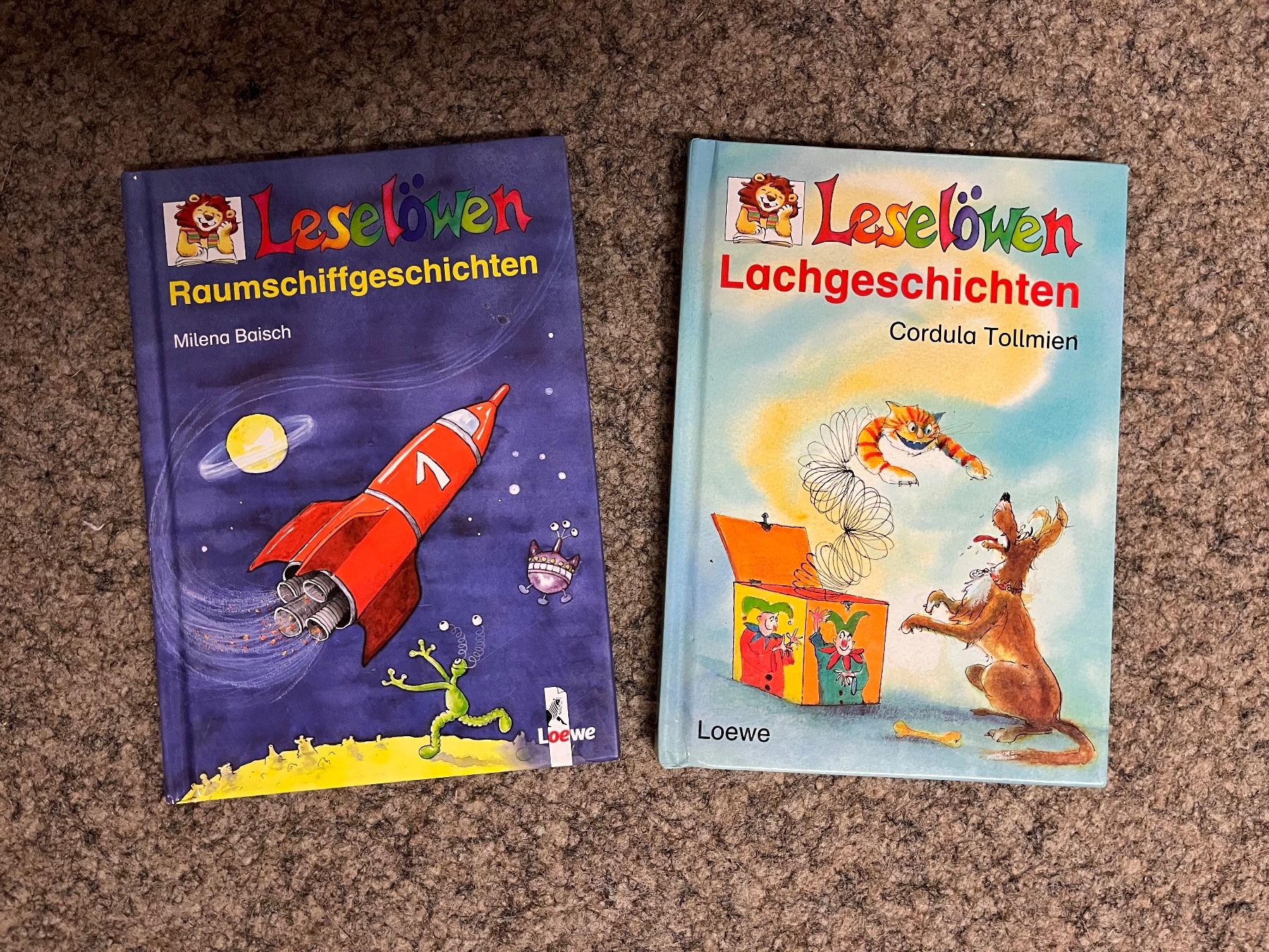 Libri: 2 Leselöwem Geschichtenbücher – Usato da Eschenbach SG venduto da Joey-Li