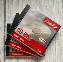 Imation CD-RW 700MB, neu & originalverpackt, 3 Stück