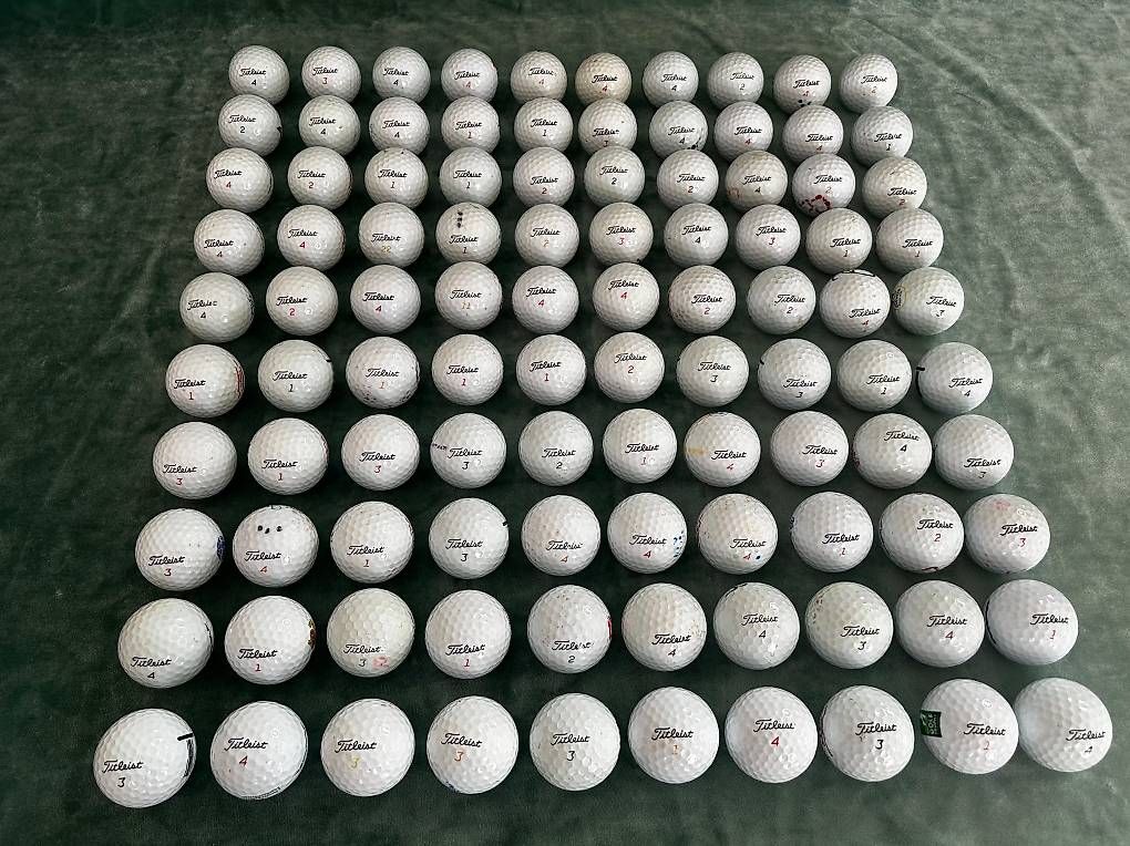 Titleist Palloni: 100 gebrauchte Titleist Golfbälle – Usato da Berschis venduto da Nmaddy