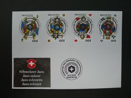2018 Nr. 1695 - 1698 mit ET - Vollstempel