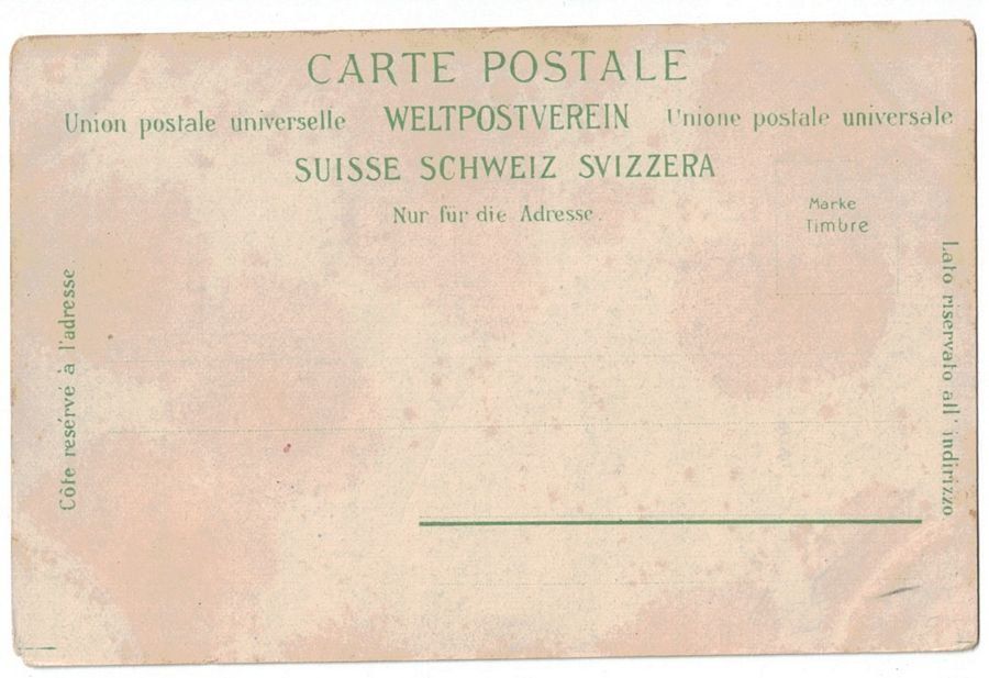 Cartoline postali: Weissbad, Hotel Hof, vor 1905 – Usato da Frauenfeld venduto da POML 1