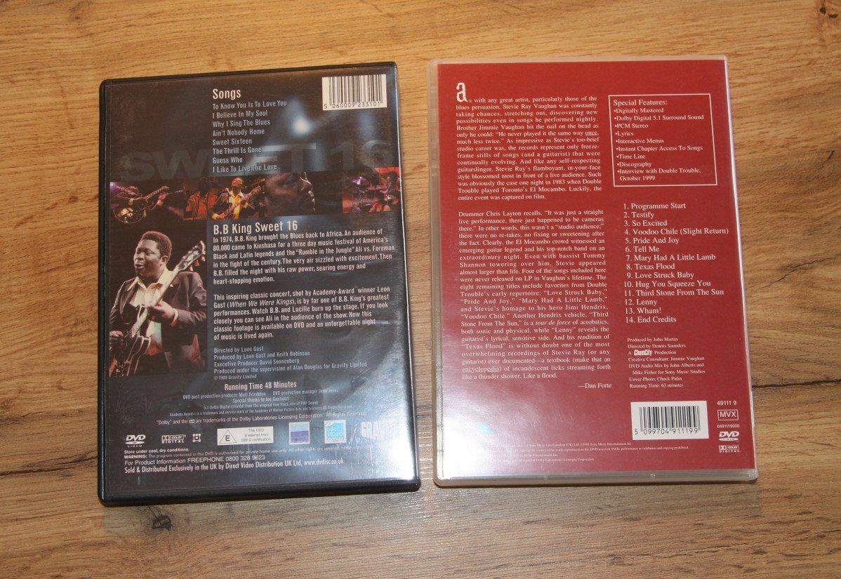 Tous les DVDs: Blues Musik DVDs – D'occasion à Riehen par Revodidi 1