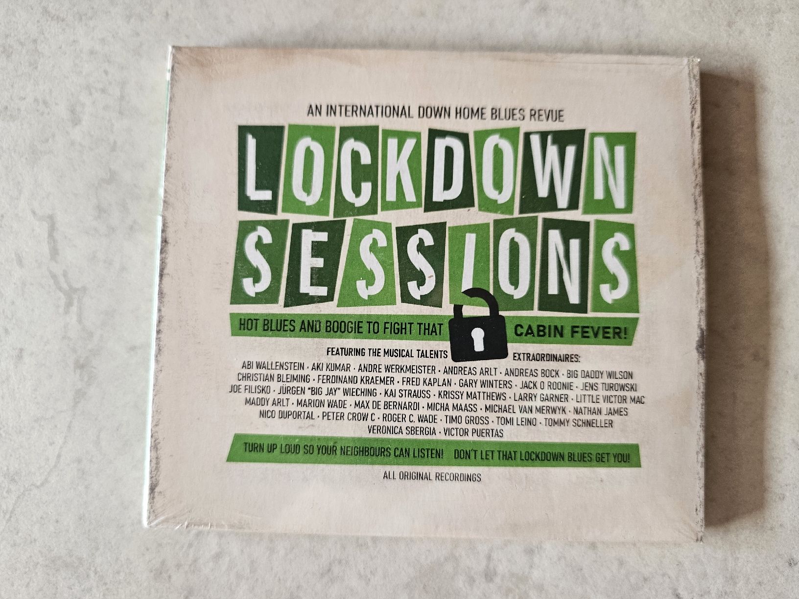 CD: Lockdown Sessions - An International Down Home Blues / OVP – Nuovo e nell'imballaggio originale da Schneisingen venduto da backstore24