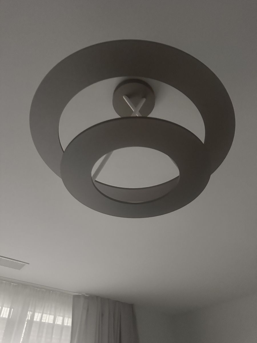 Lampadari & plafoniere: Neue Designer Deckenleuchte / Taupe- weiß – Nuovo (secondo la descrizione) da Ehrikon venduto da mar_m7vm 7