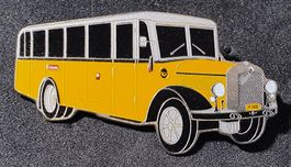 T668 Schmid Müller SWISS Made Design Pin PTT Postauto SAURER