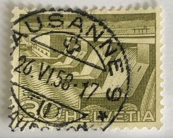 Nr. 303 mit VollStempel Lausanne