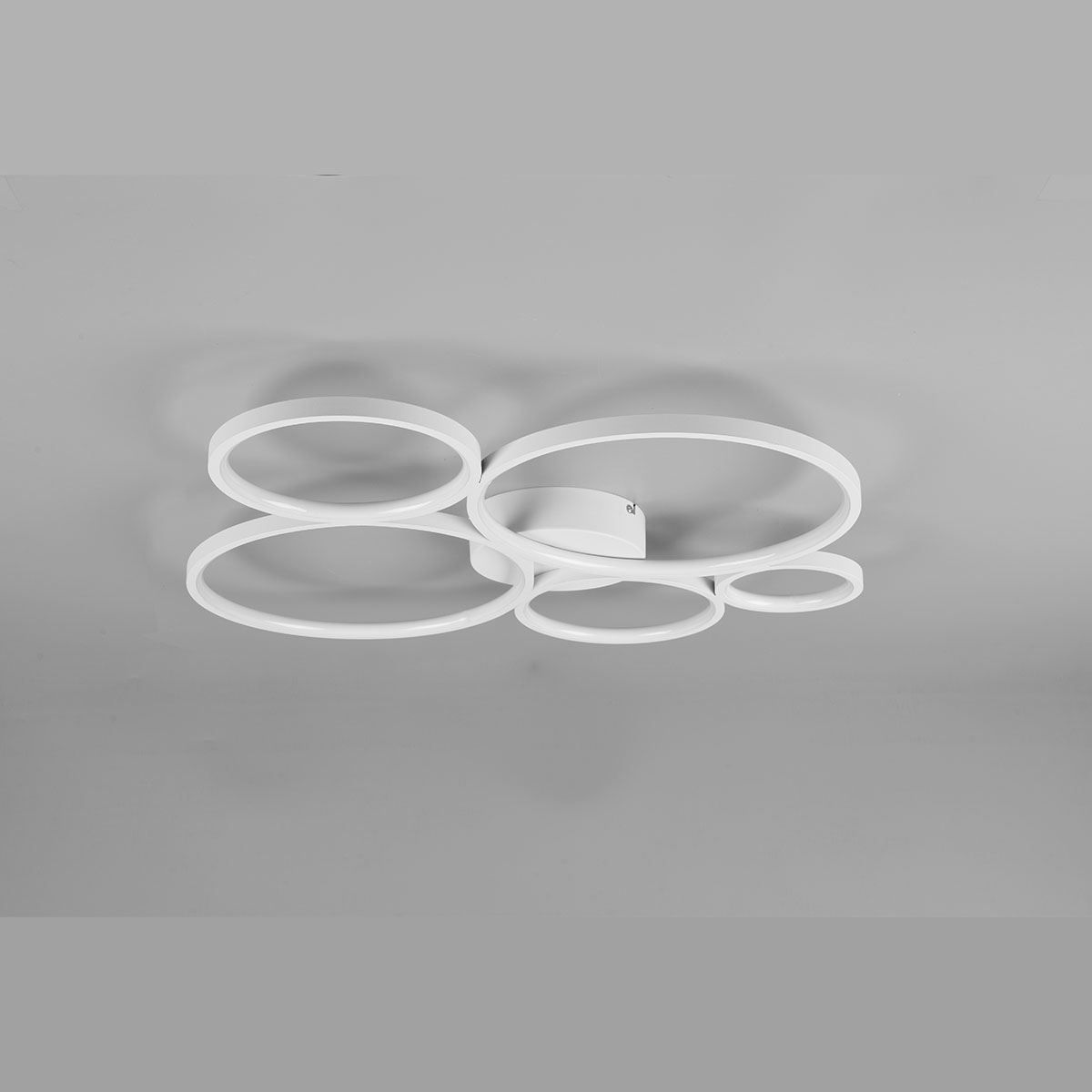 Lampadari & plafoniere: LED Deckenleuchte, 5 Ringe, Weiss – Nuovo (secondo la descrizione) da Kreuzlingen venduto da Smart-Light 1