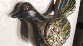 Figurine Oiseau Vintage, Déco Bohème Chic
