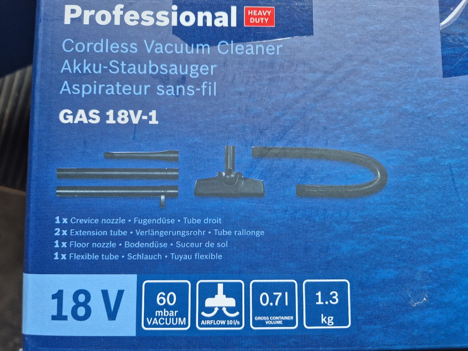 Bosch Aspirapolveri & Accessori: Akku Sauger Bosch GAS 18V – Usato da Hugelshofen venduto da Rogoli 1