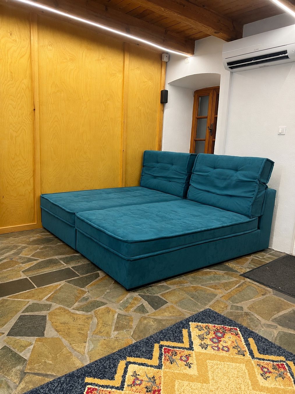 Sofas: Cooles Doppel Liegesofa 2-Teilig – D'occasion à Haldenstein par PokeGR