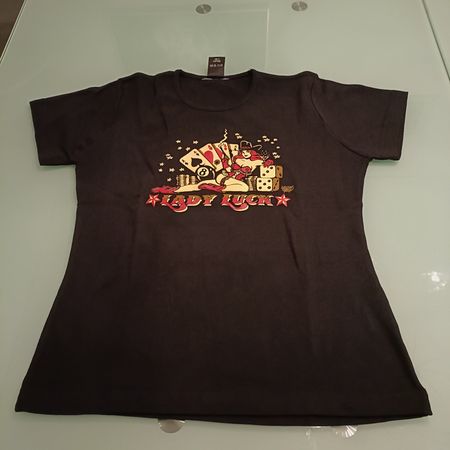 Wildcat T-Shirt - Lady Luck Motiv - Vintage Style - NEU !!!