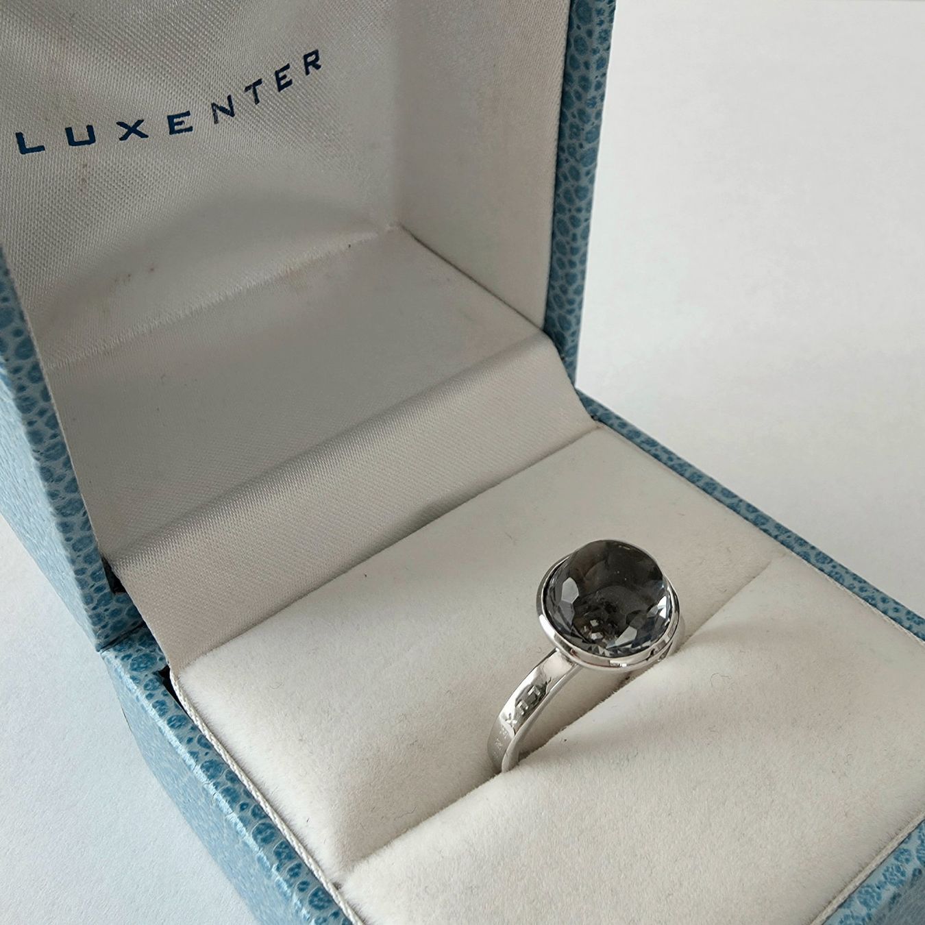 Ringe: Silber Ring 925 mit facettiertem Bergkristall  - NEU – Neu und originalverpackt aus Uetikon am See von Coralreef 2