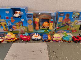 VTech Tutut Baby Flitzer Lot 3 Box 8 Autos