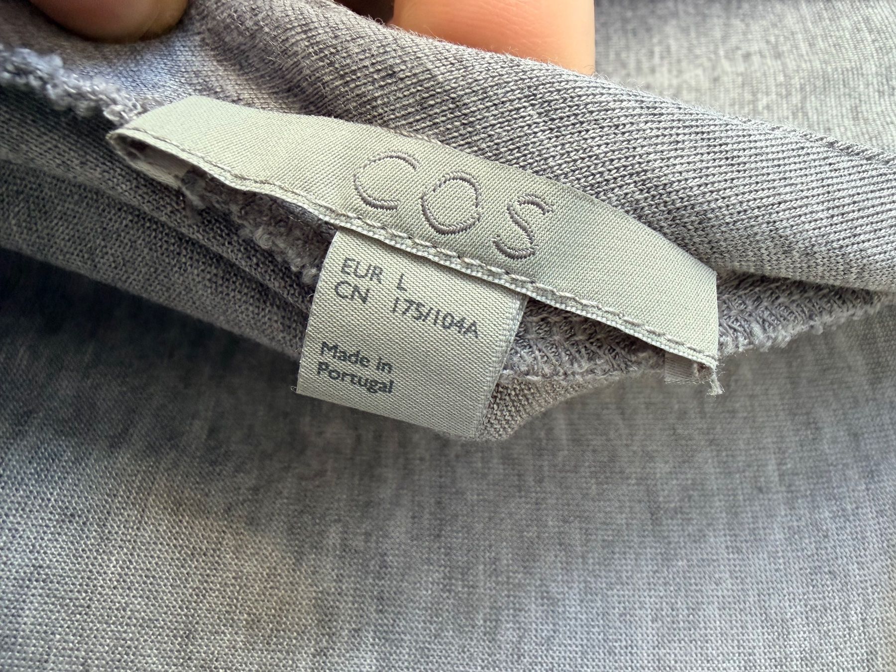 Cos Kleider: COS Jersey Maxi Kleid grau Gr. L – Gebraucht aus Brütten von Rod816 6