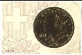 3 x Sonderblöcke Goldvreneli postfrisch
