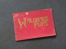 Werbebroschüre Waldhaus Flims, ca 1920