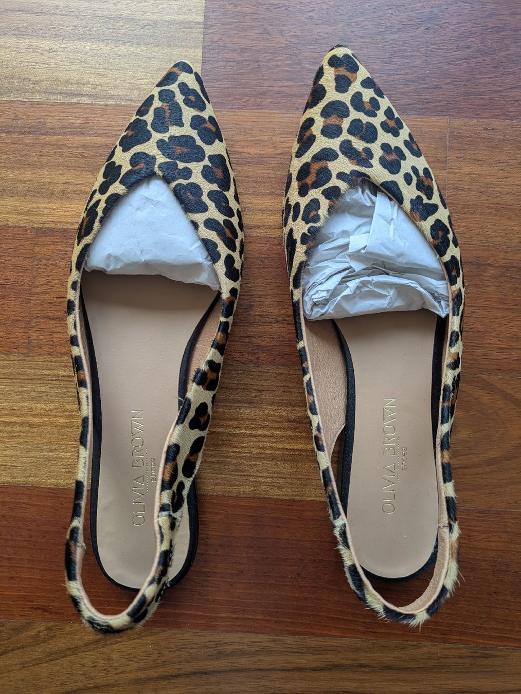 Scarpe da donna: Olivia Brown Leopard Slingbacks EU 38 New in Box – Nuovo (secondo la descrizione) da Zürich venduto da Cindy_c