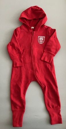 Combinaison  enfant F.C. Helvetia rouge taille18/24 ms