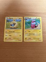 2 Pokemon Karten: Mareep & Flaaffy