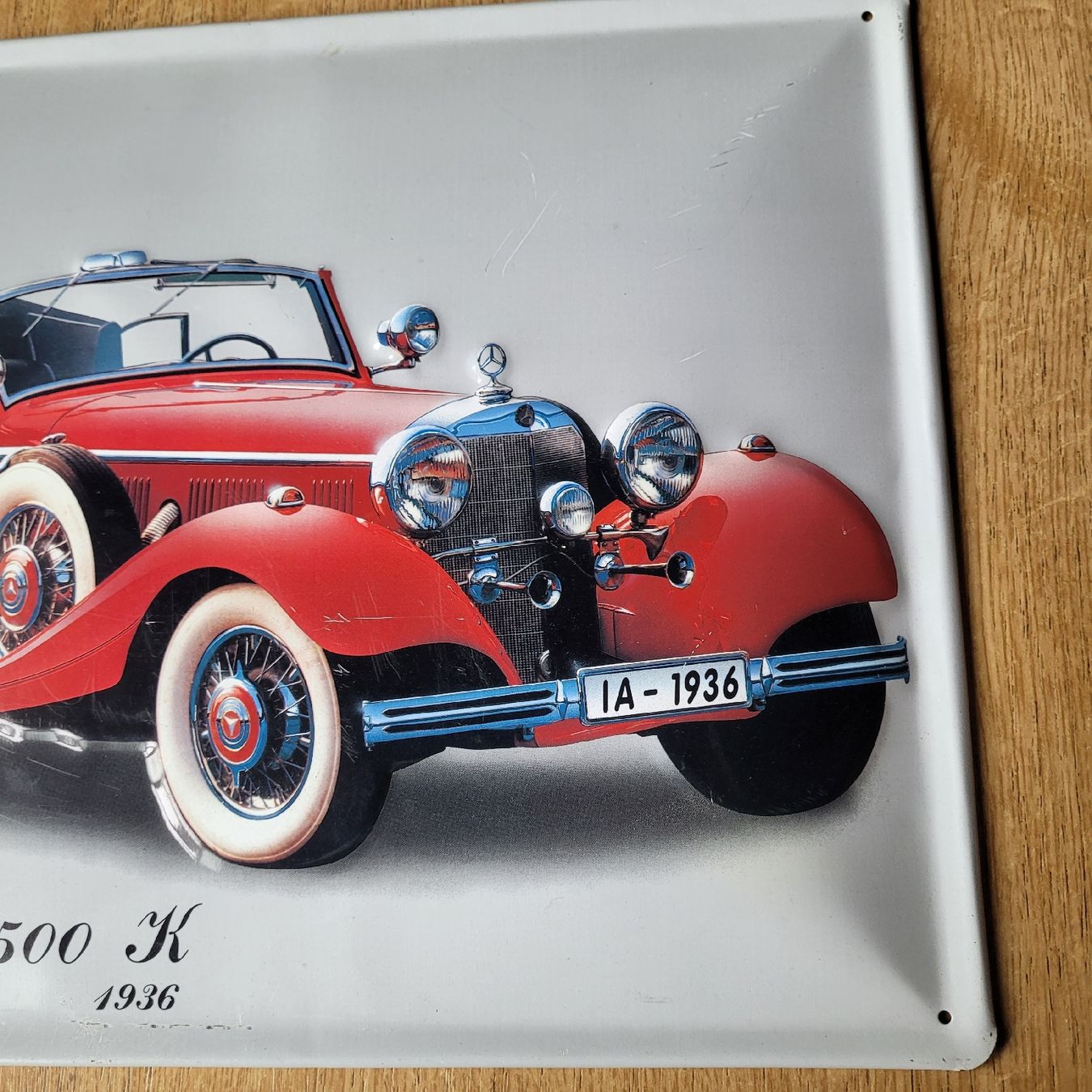 Mercedes-Benz Schilder: blechschild wandblech mercedes – Gebraucht aus Reichenburg von AK307 3