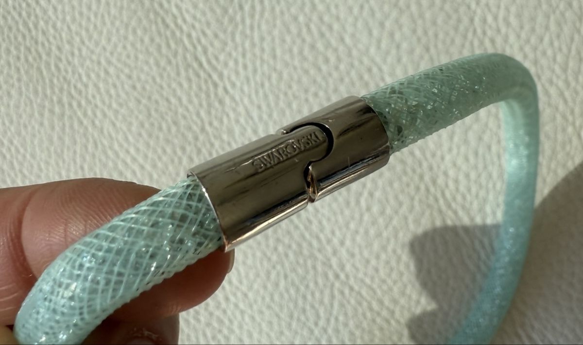 Swarovski Catenine: Swarovski collier Stardust turquoise – Usato da Cointrin venduto da sacha1981 1