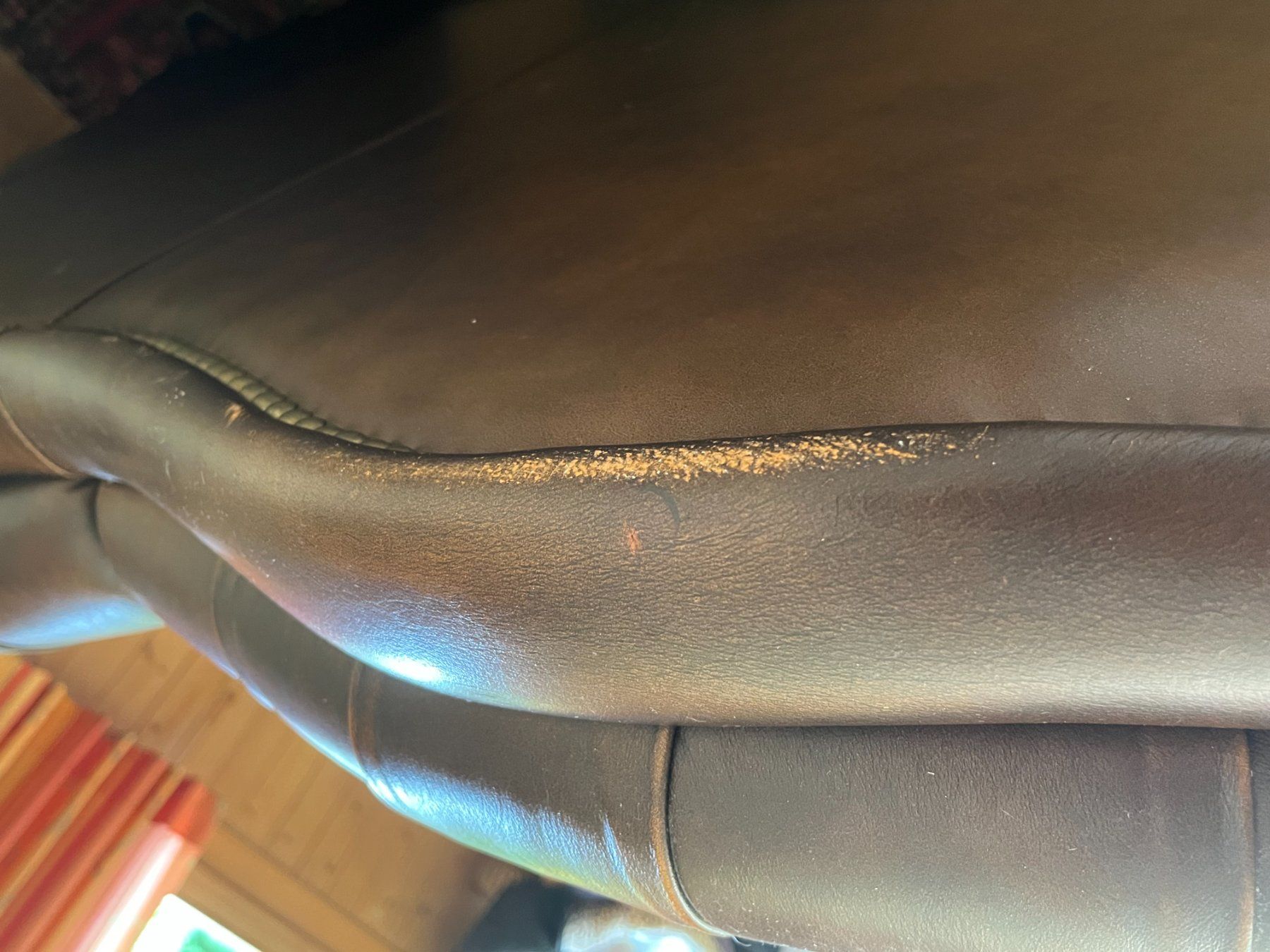 Chesterfield Sofas: Chesterfield Sofa braun – D'occasion à Châtel-sur-Montsalvens par Blindschliche 1