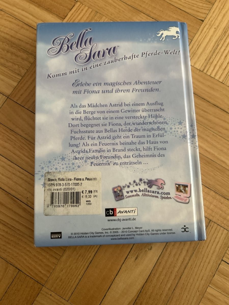 Livres: Bella Sara 5 Fiona und der Feuernix – D'occasion à Urdorf par 2msa2 1