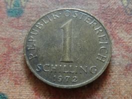 AUTRICHE  1  Schilling  1972