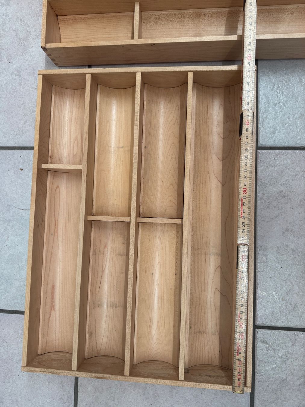 Cucine complete: Besteckeinsatz/ Besteckkasten Holz – Usato da Kloten venduto da S.Bout78