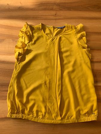 TOMMY HILFIGER Bluse senfgelb Grösse 6 / 34