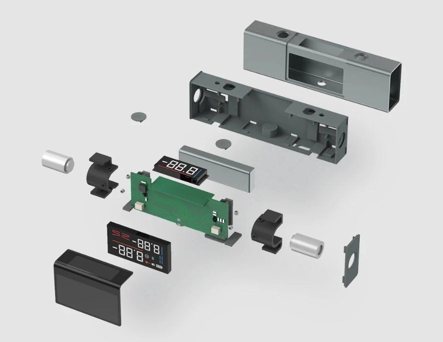 Misurare: Digital Winkelmesser Laser Dual Axis mit Stativ – Nuovo e nell'imballaggio originale da Châtelaine venduto da topshop.switzerland 4