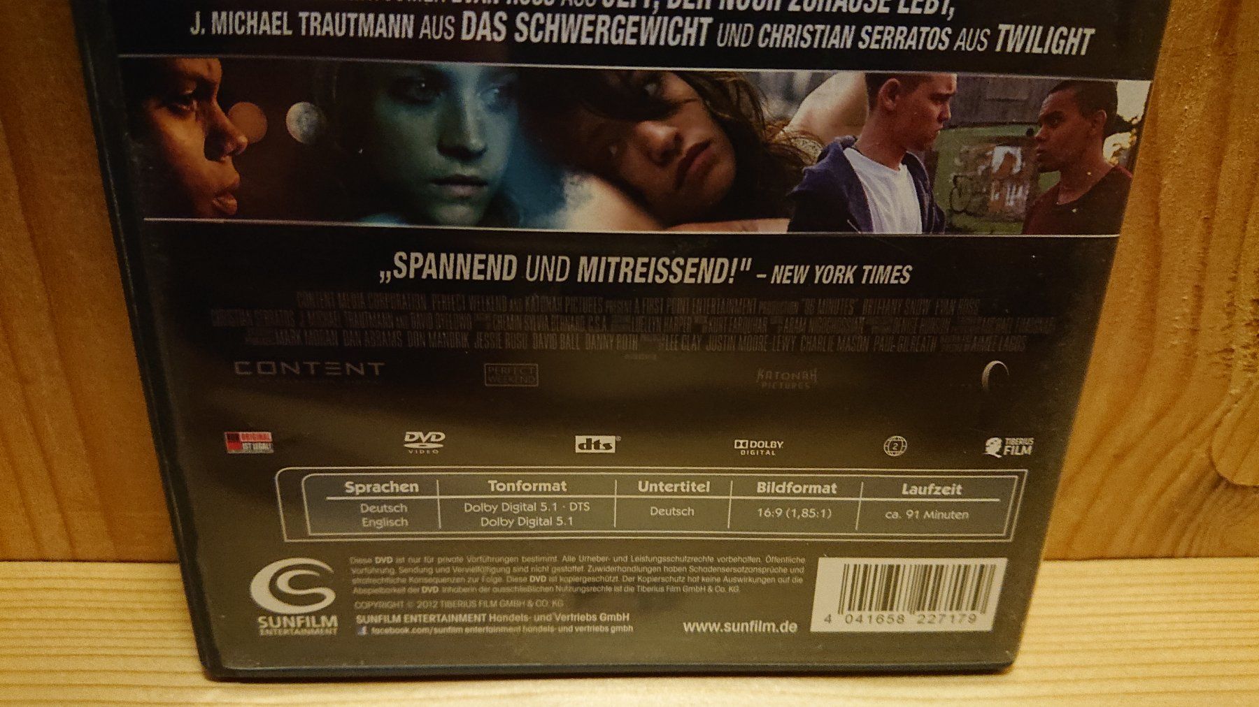 Tutti i DVDs: 96 MINUTEN DVD mit Evan Ross – Usato da Wilderswil venduto da Exebub 3