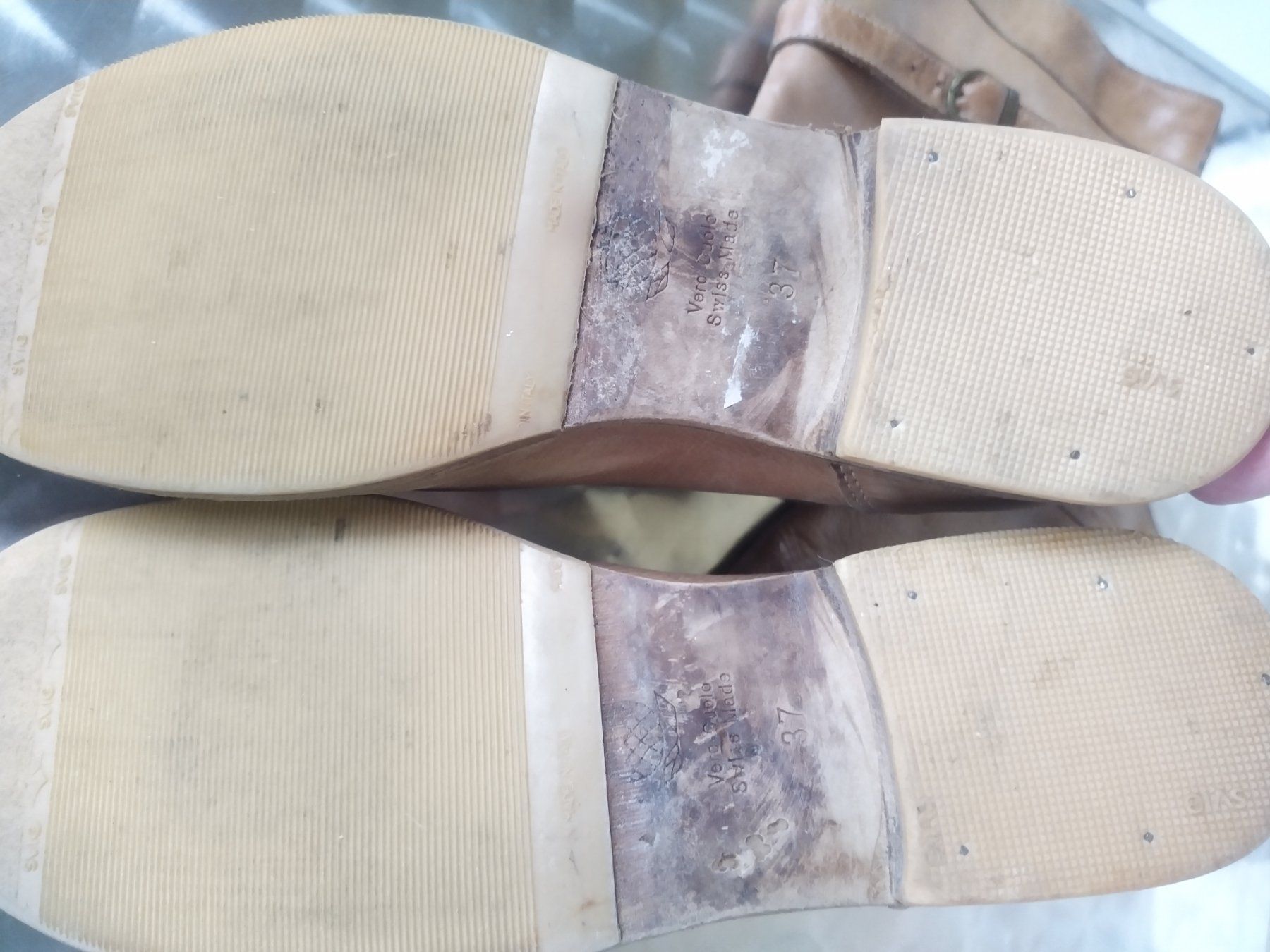 Navyboot Damenschuhe: Stivali in pelle NAVYBOOT 37 – Gebraucht aus Figino von Palotta 4